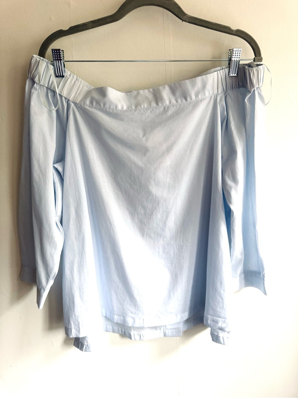 Loft Light Blue Off-Shoulder Women’s Skirt